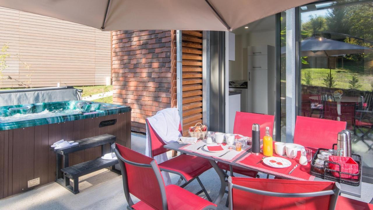 Plein Sud Avec Jacuzzi Privatif Et Parking Prive Lägenhet Sarlat-la-Canéda Exteriör bild